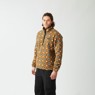 Kimag Printed 1/4 Fleece - Pánská fleesová mikina