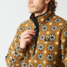 Picture Organic Clothing Kimag Printed 1/4 Fleece - Fleecetröjor - Herr | Hardloop