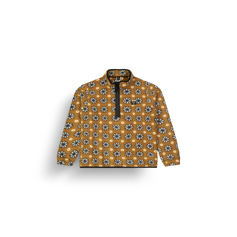 Picture Organic Clothing Kimag Printed 1/4 Fleece - Fleecejakke - Herrer | Hardloop