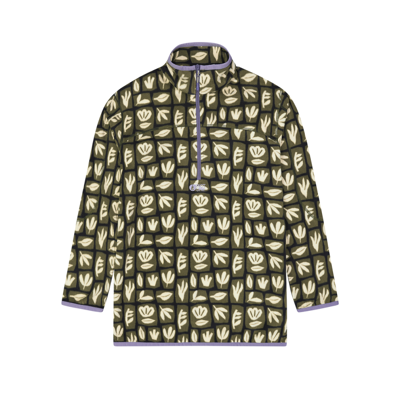 Inaria 1/4 Printed Flee - Bluza polarowa meska