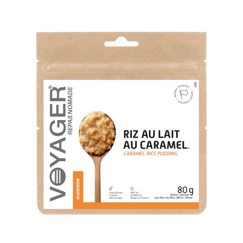Riz au Lait au Caramel - Repas lyophilisé