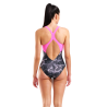 Arena Camo Swimsuit V Back L - Fato de banho de natação mulher | Hardloop