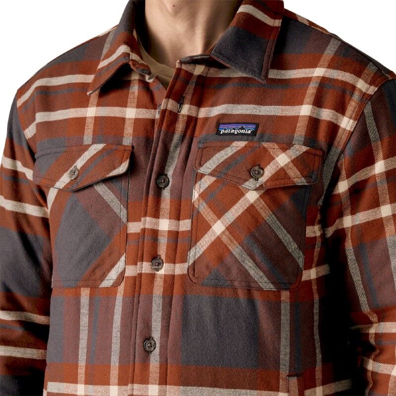 Patagonia Men's Lightweight Insulated Fjord Flannel Shirt - Chemise homme | Hardloop