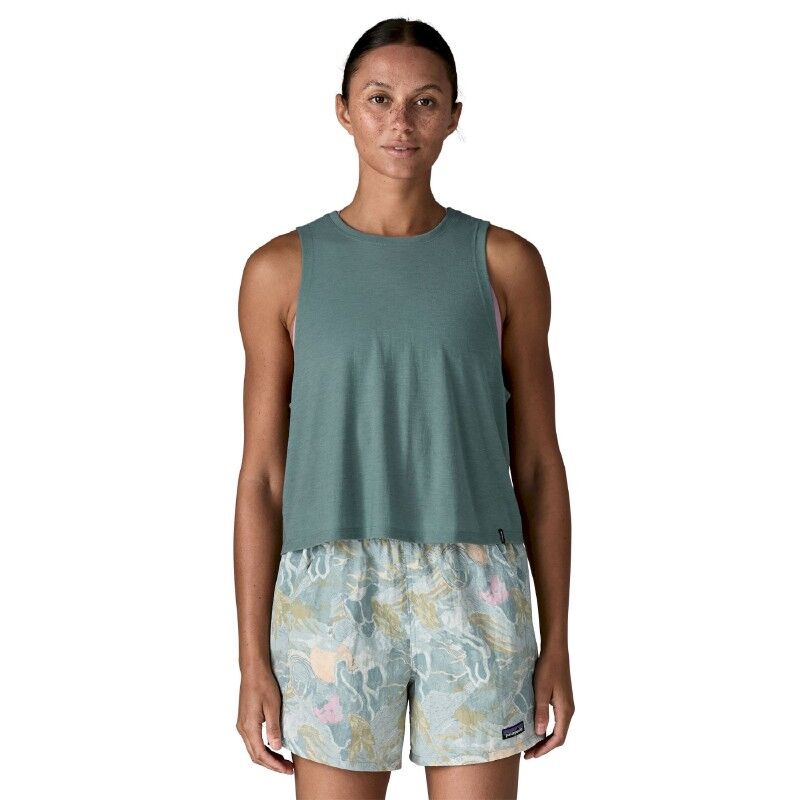W's Cap Cool Trail Cropped Tank - Débardeur femme
