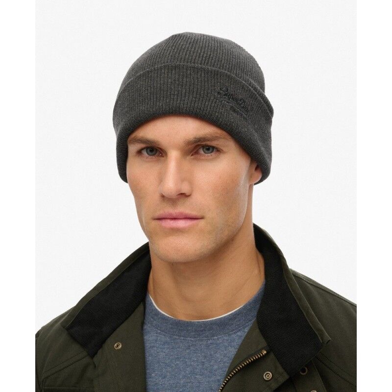 Essential Logo Knitted Beanie - Mütze - Herren