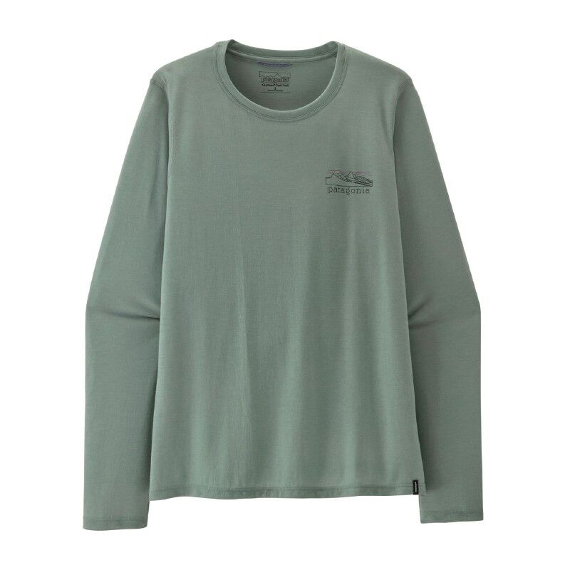 W's L/S Cap Cool Trail Shirt - Stratapeaks - T-shirt damski