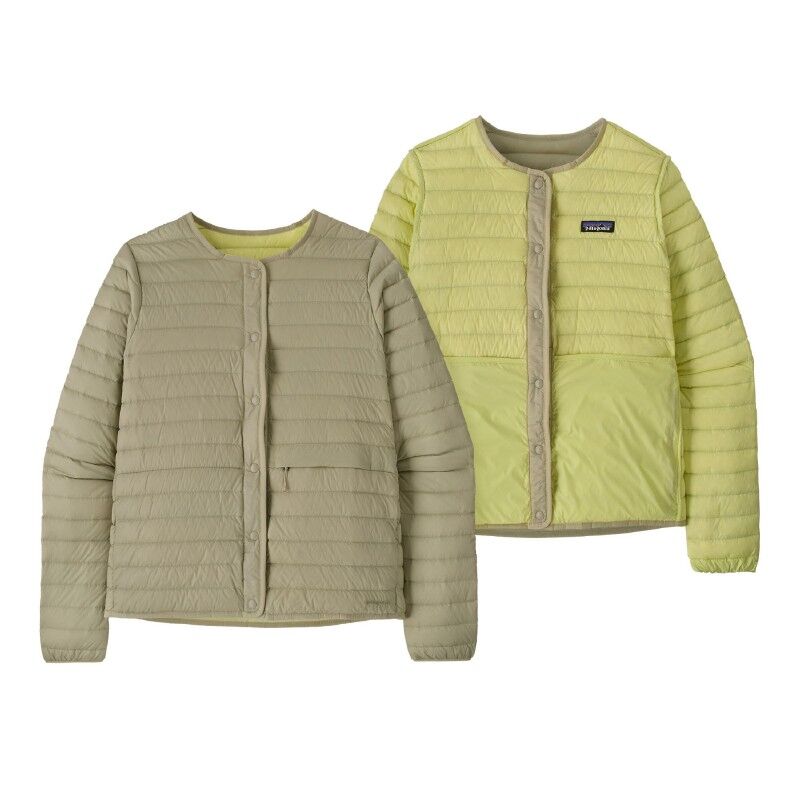 W's LW Reversible Down Sweater Cardigan - Kunstfaserjacke - Damen