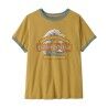 Patagonia W's Great Waves Ringer Tee - T-shirt - Damer | Hardloop