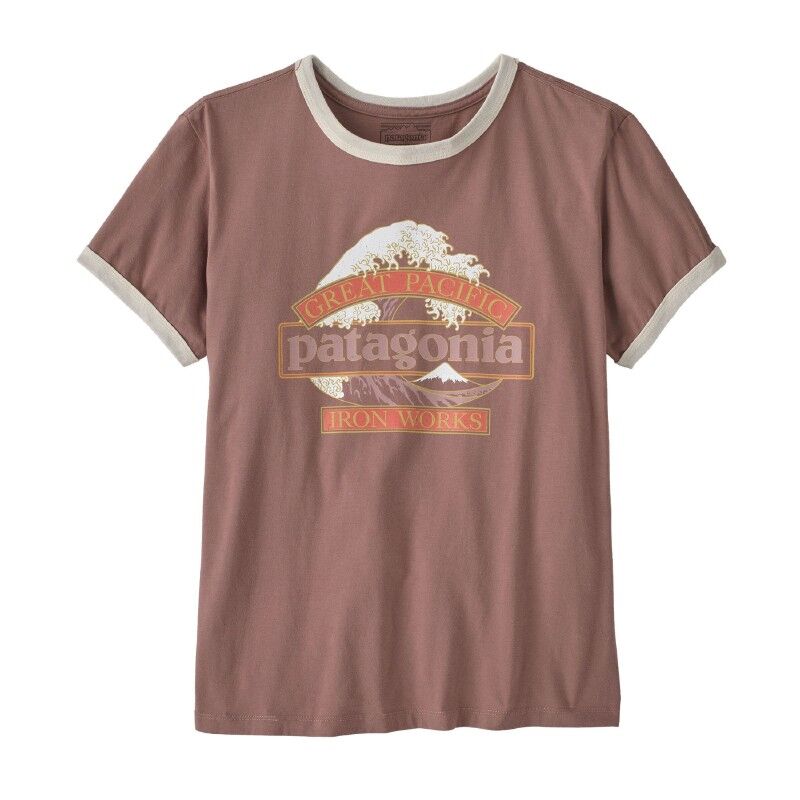 W's Great Waves Ringer Tee - T-shirt mulher
