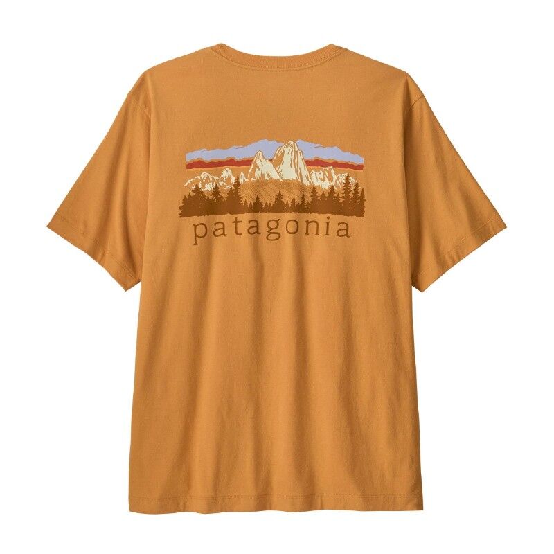 Patagonia M's Fitz Roy Foothills T-Shirt - T-shirt - Heren | Hardloop