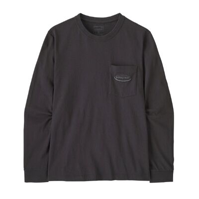 M's L/S MW '95 Oval Logo Pocket Tee - T-Shirt - Herren