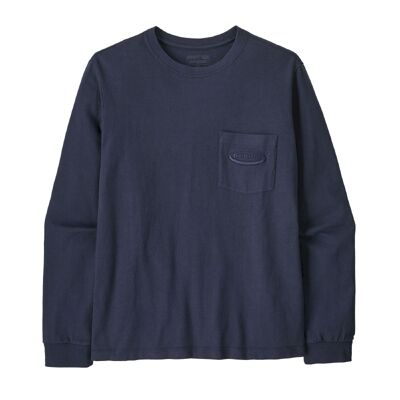 M's L/S MW '95 Oval Logo Pocket Tee - Pánské triko