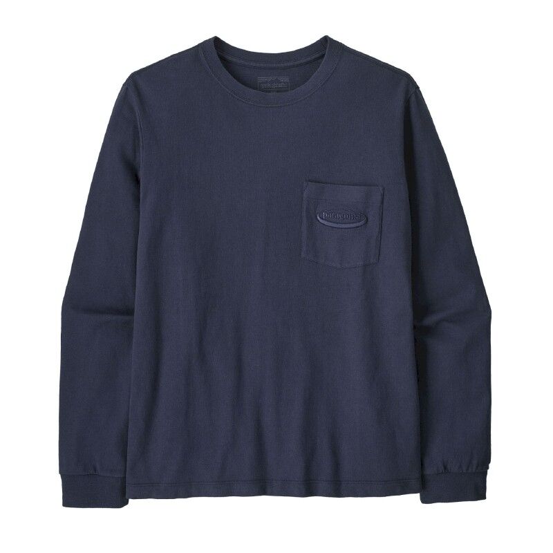 M's L/S MW '95 Oval Logo Pocket Tee - T-shirt - Heren