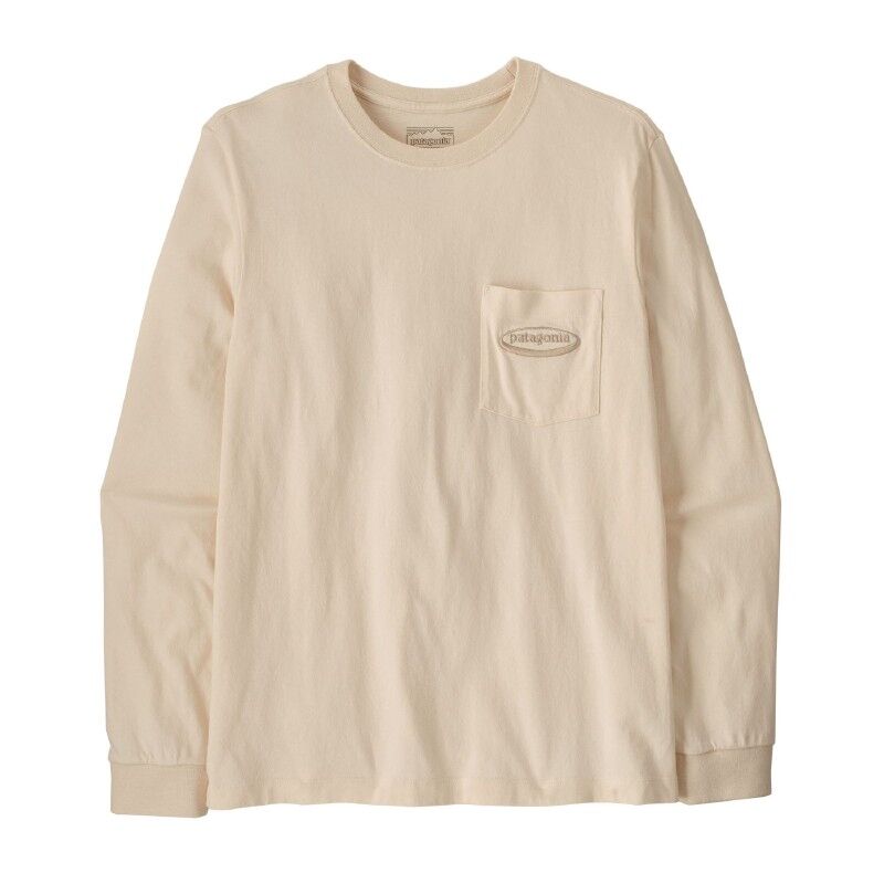 M's L/S MW '95 Oval Logo Pocket Tee - Camiseta - Hombre
