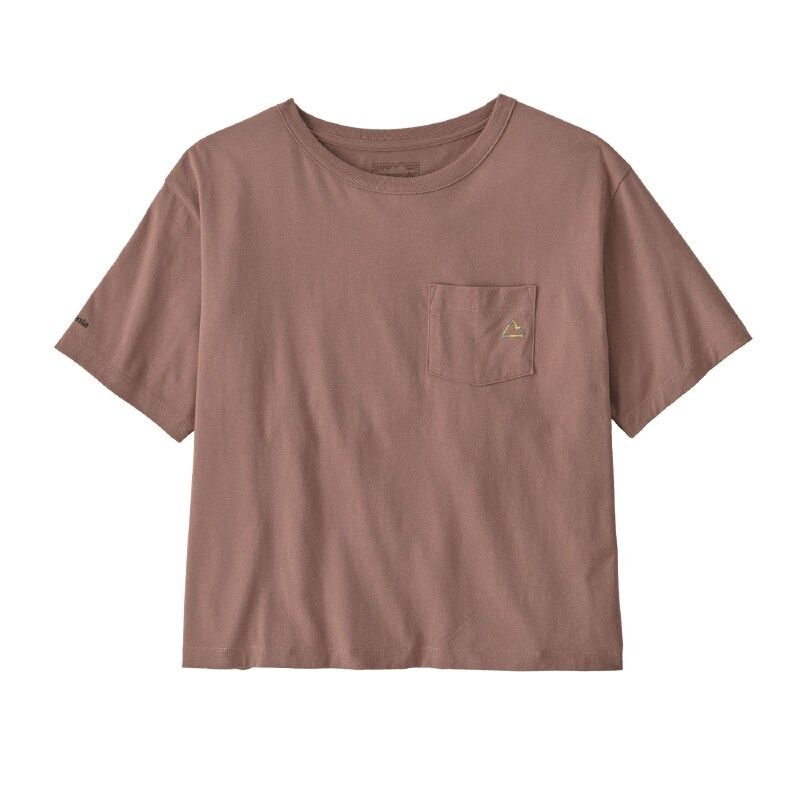 Patagonia W's Fitz Roy Massif Easy Cut Pocket Tee - T-paita - Naiset | Hardloop