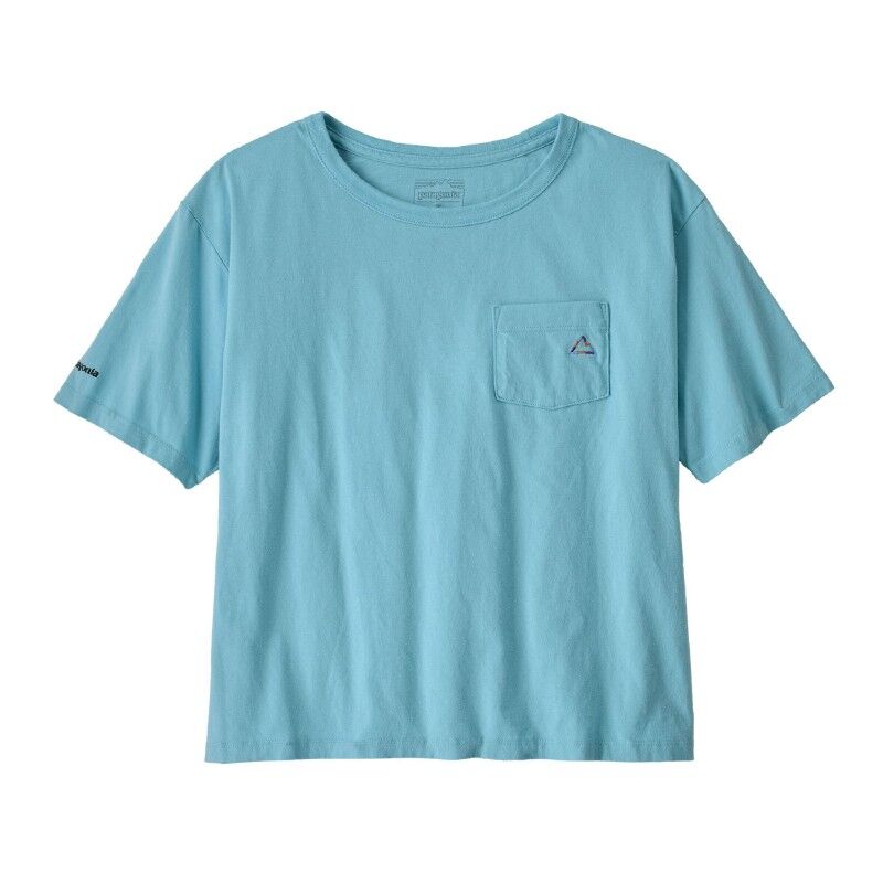 W's Fitz Roy Massif Easy Cut Pocket Tee - T-shirt mulher