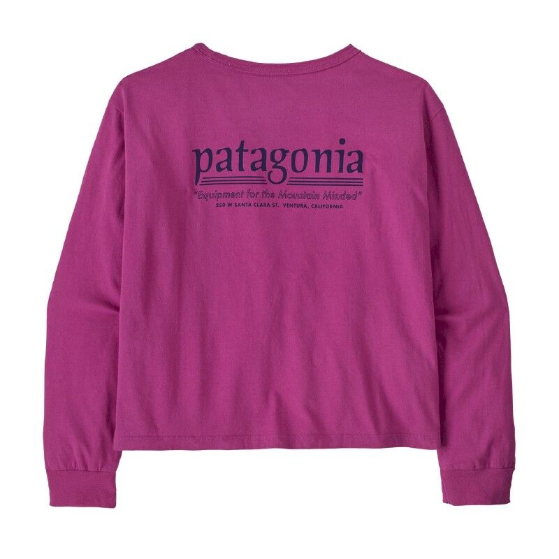 Patagonia W's L/S Hut Tripper Easy Cut T-Shirt - T-shirt - Women's | Hardloop