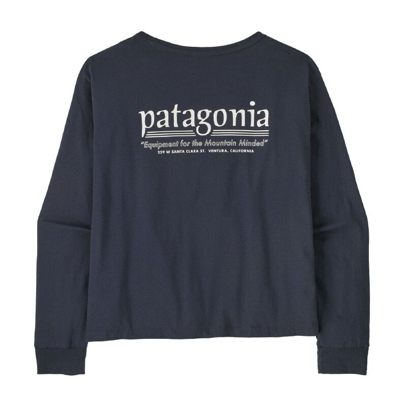 Patagonia W's L/S Hut Tripper Easy Cut T-Shirt - T-Shirt - Damen | Hardloop