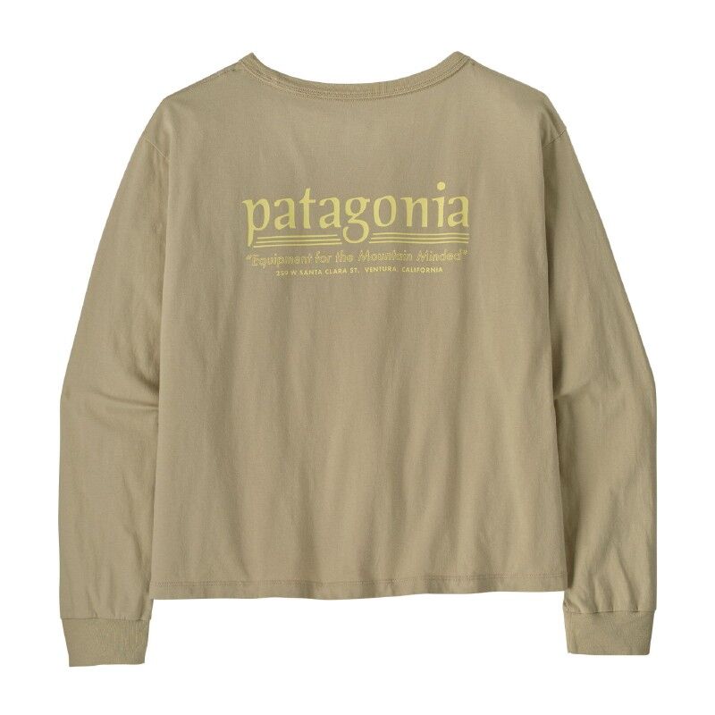 Patagonia W's L/S Hut Tripper Easy Cut T-Shirt - T-shirt mulher | Hardloop