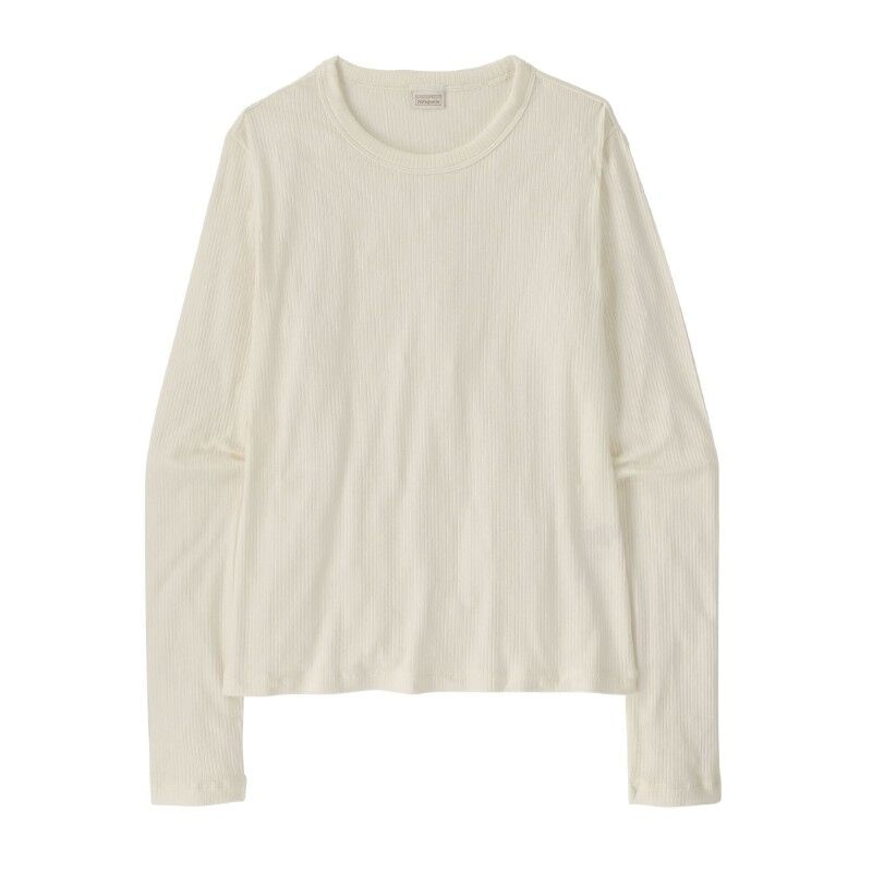 Patagonia W's L/S Rib Knit Top - T-paita - Naiset | Hardloop