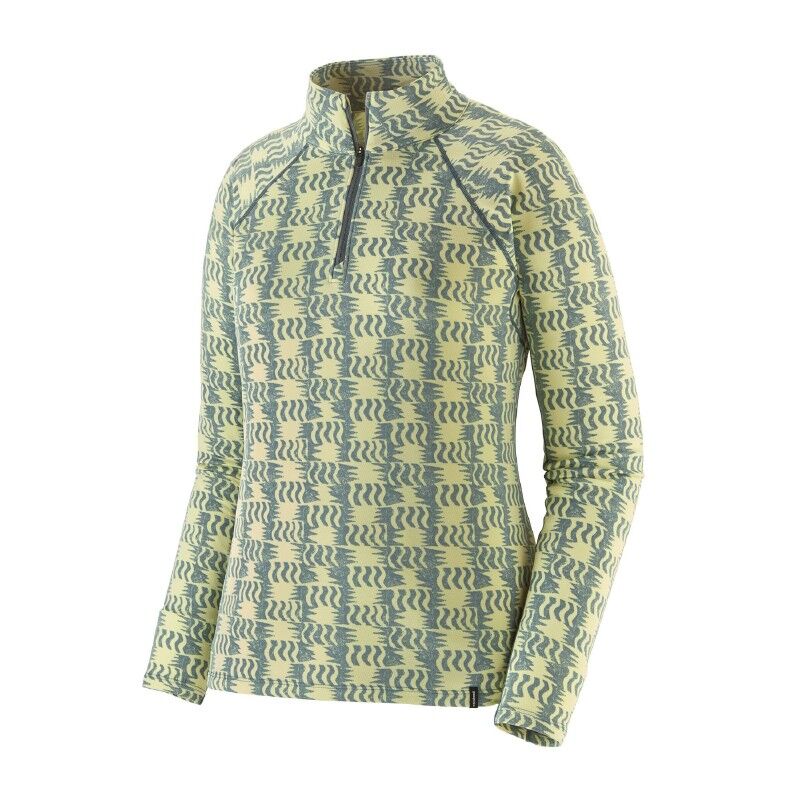 W's Cap MW Zip Neck - Roupa interior térmica mulher