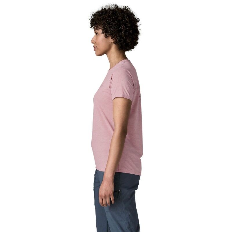 Patagonia W's Cap Cool Daily Shirt - P-6 Cosmos - Dámské tričko s UV ochranou | Hardloop