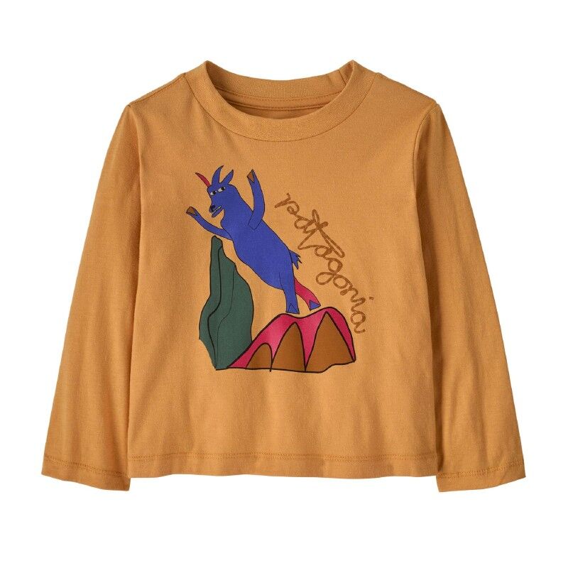 Patagonia Baby L/S Graphic T-Shirt - Dětské triko | Hardloop