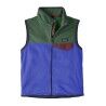 Patagonia K's Micro D Snap-T Vest - Dětská fleesová mikina | Hardloop