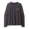 Patagonia W's L/S Cap Cool Trail Shirt - Stratapeaks - T-paita - Naiset | Hardloop