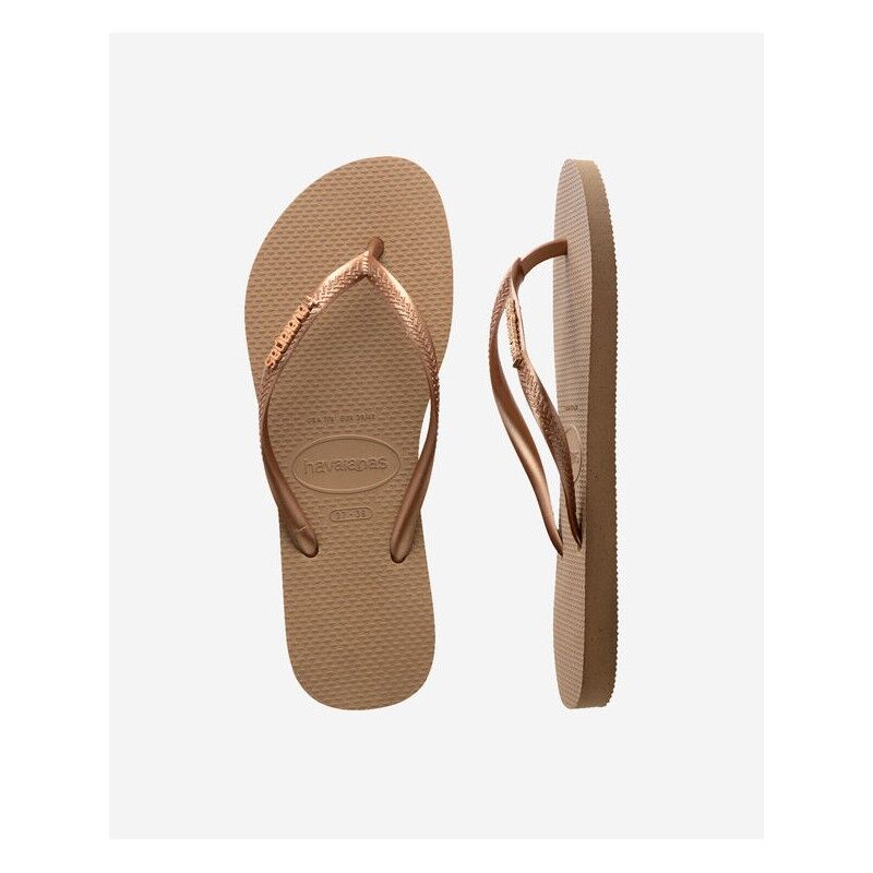 Havaianas Slim Logo Metallic - Flip flops - Women's | Hardloop