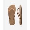 Havaianas Slim Logo Metallic - Flip flops - Women's | Hardloop