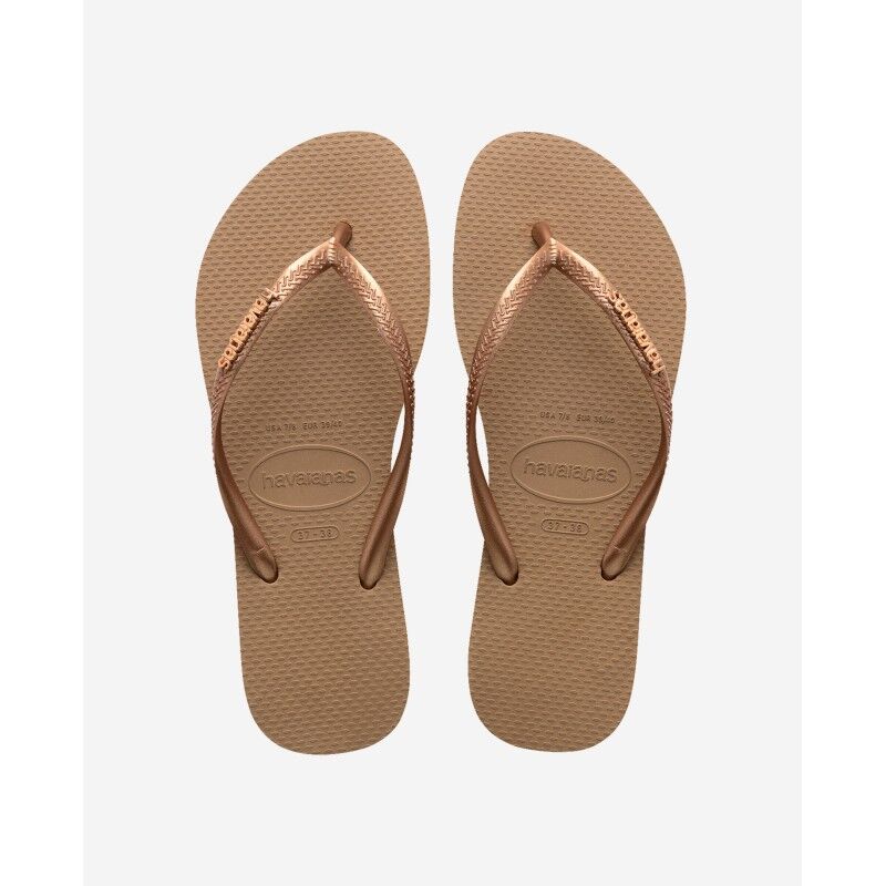 Slim Logo Metallic - Flip flops - Women's