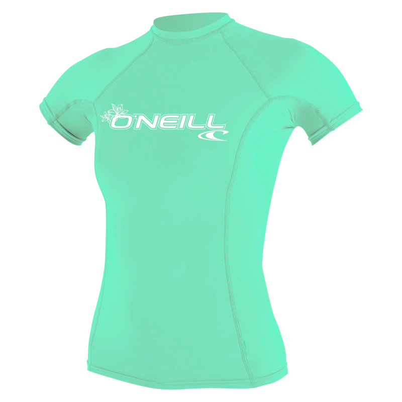 Wms Basic Skins S/S Rash Guard logo - Lycras - Women's