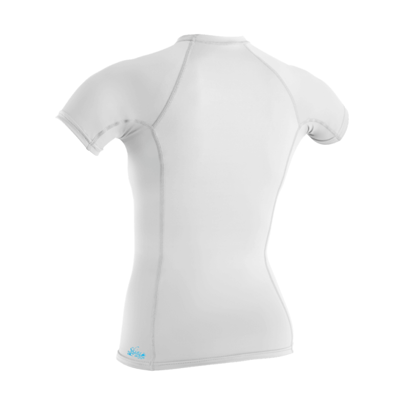 O'Neill Wms Basic Skins S/S Rash Guard logo - Lycras - Dam | Hardloop