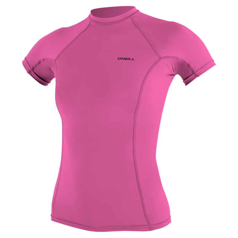 Wms Basic Skins S/S Rash Guard - Lycra femme