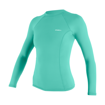 Wms Basic Skins L/S Rash Guard - Lycras - Naiset