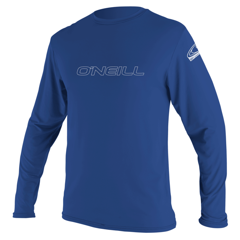 Basic Skins L/S Sun Shirt logo - Lycra homme