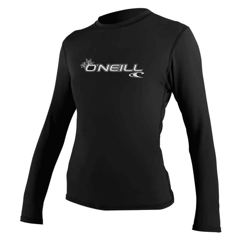 O'Neill Wms Basic Skins L/S Sun Shirt logo - Lycras - Naiset | Hardloop