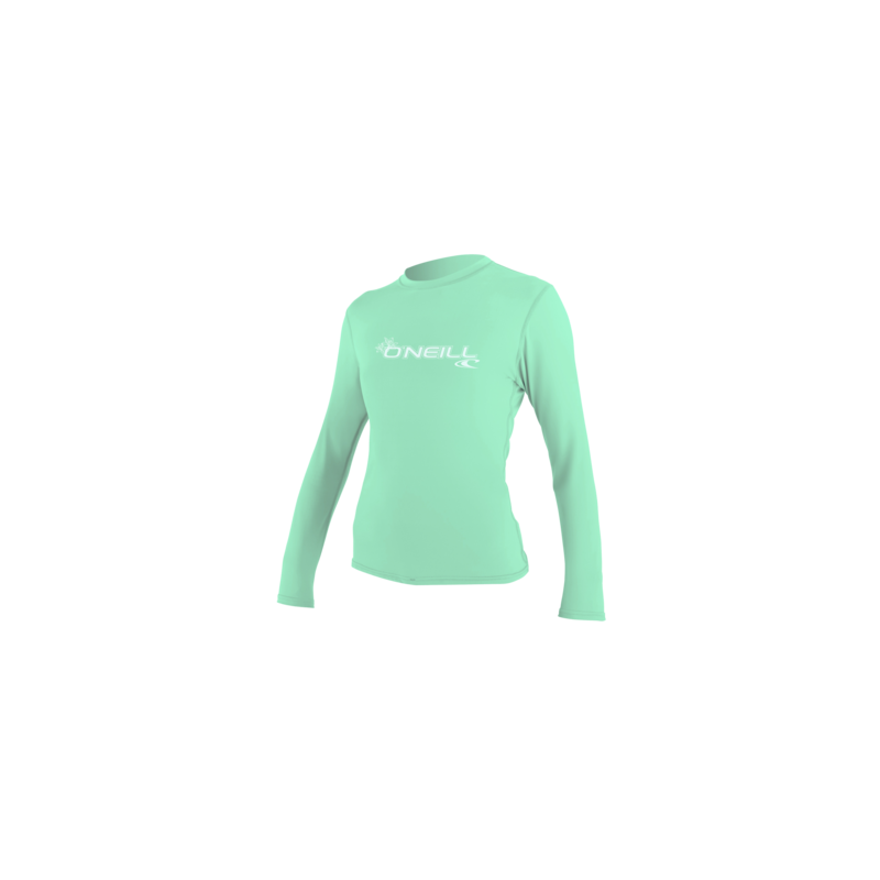 Wms Basic Skins L/S Sun Shirt logo - Lycras - Dames