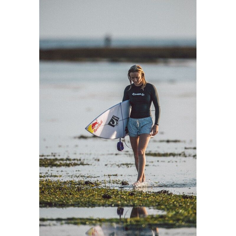 O'Neill Wms Basic Skins L/S Rash Guard logo - Lycras - Women's | Hardloop