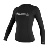 O'Neill Wms Basic Skins L/S Rash Guard logo - Lycras - Dames | Hardloop