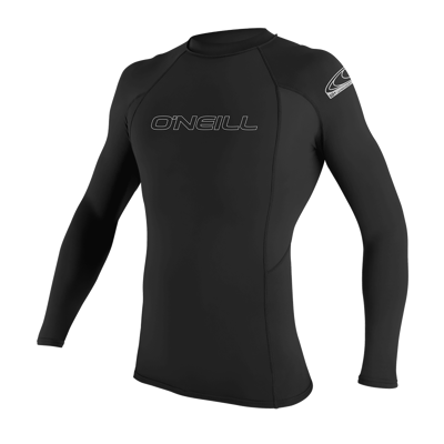 Basic Skins L/S Rash Guard logo - Lycras - Herren