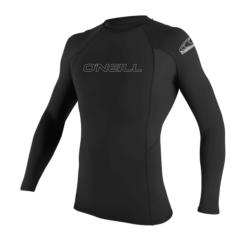 Basic Skins L/S Rash Guard logo - Lycras - Herren