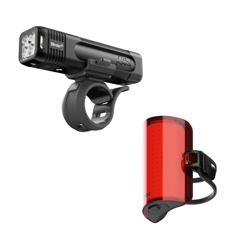Blinder Pro 1000 & Cobber Reflex Rear - Bike front light