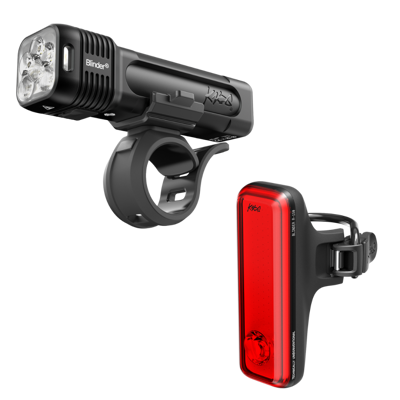 Blinder Pro 1400 & Blinder R150 - Lampka rowerowa przednia