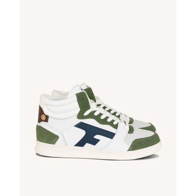 Hazel Mid Leather Suede - Urbaanit kengät - Miehet