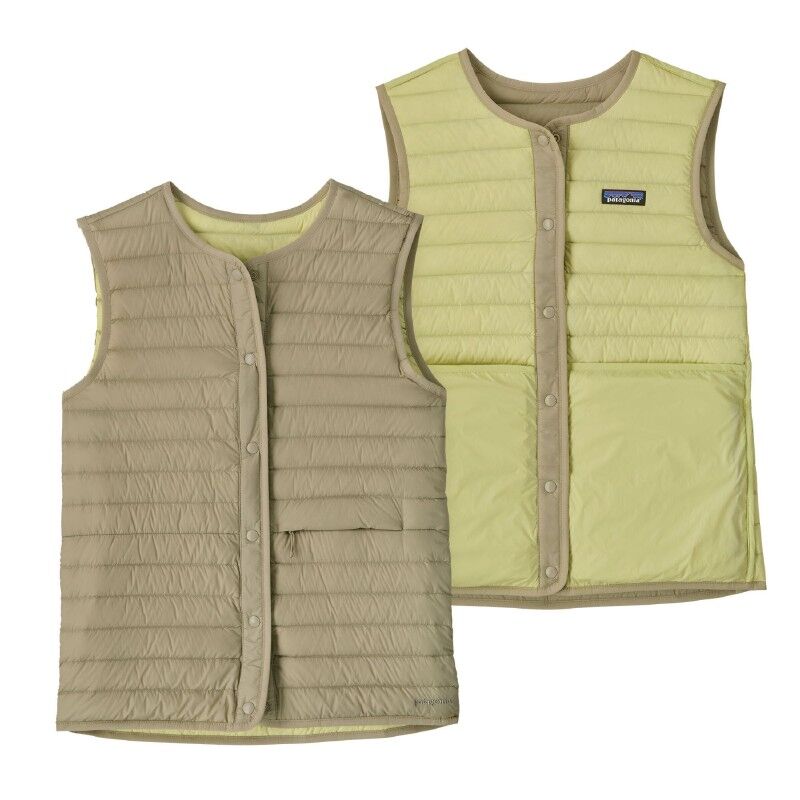 W's LW Reversible Down Sweater Vest - Kunstfaserjacke - Damen
