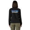 Patagonia L/S P-6 Logo Responsibili-Tee - T-shirt - Dam | Hardloop