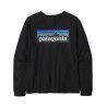 Patagonia L/S P-6 Logo Responsibili-Tee - T-paita - Naiset | Hardloop
