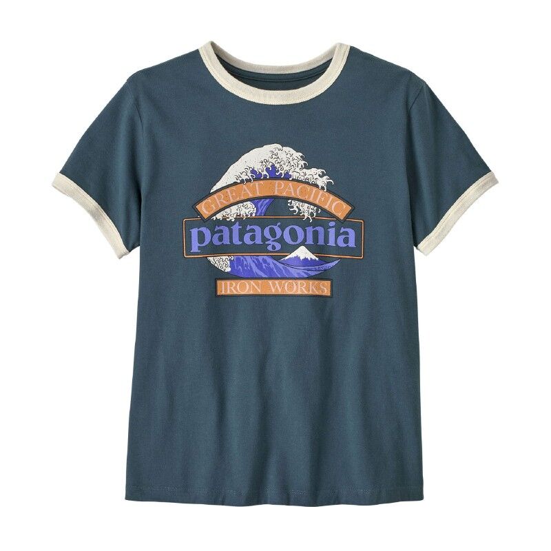 W's Great Waves Ringer Tee - T-shirt - Women's